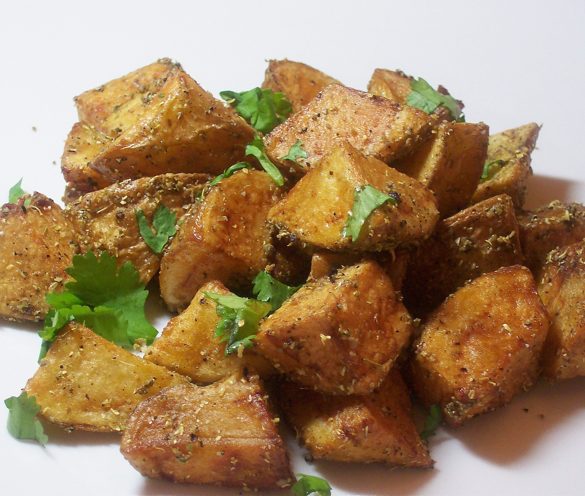 Fried Potatoes With Cumin-Coriander-Black Pepper