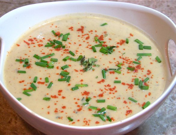 Roasted Cauliflower Bisque