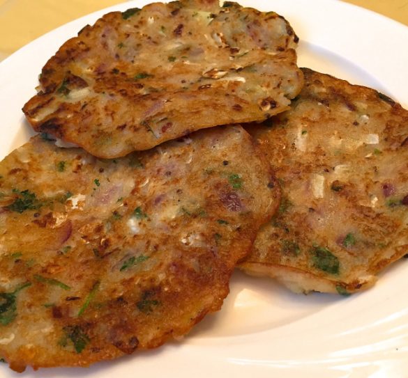 Cabbage and Onion Dosa