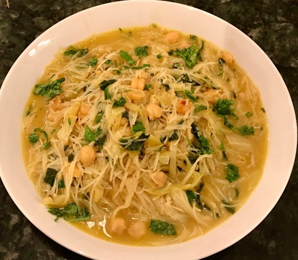 Spicy Noodle Soup with Coconut Milk (IP Recipe)