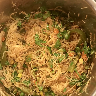 Curried Rice Noodles (IP Recipe)