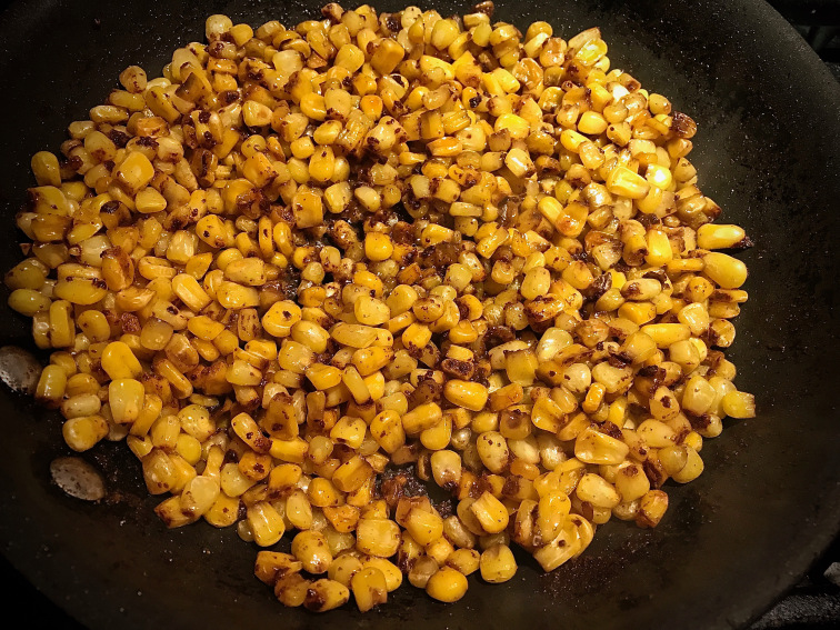 Crispy Spiced Corn