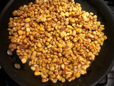 Crispy Spiced Corn