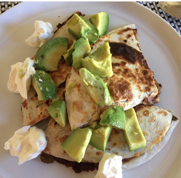 Black Bean Quesadilla