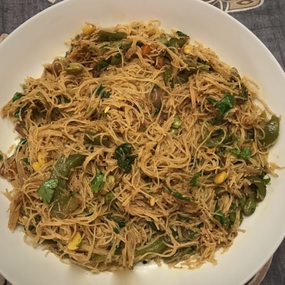 Curried Rice Noodles (IP Recipe)