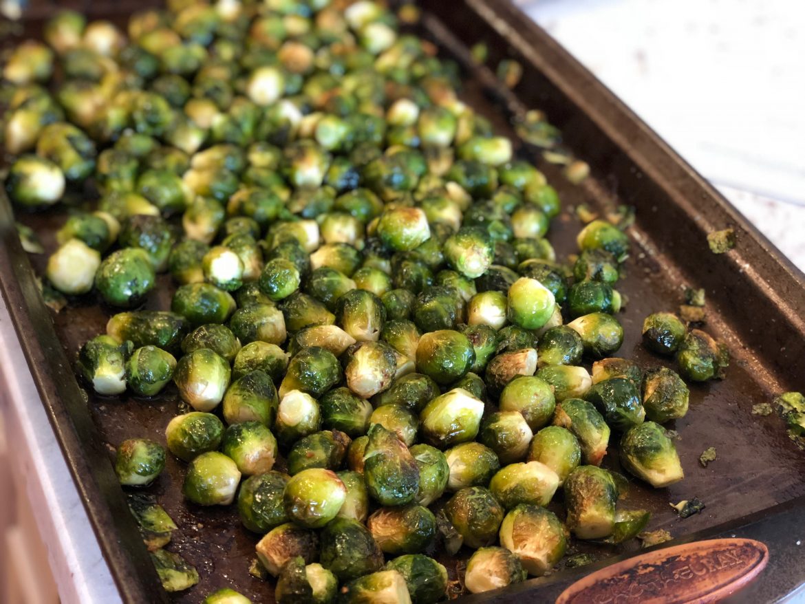 Spice Roasted Brussels Sprouts