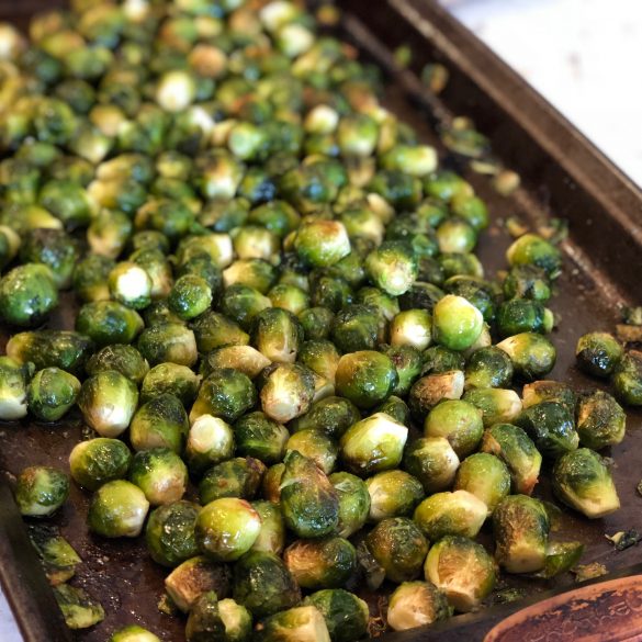 Spice Roasted Brussels Sprouts