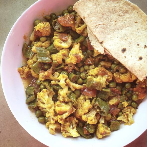 Cauliflower Shishito Masala