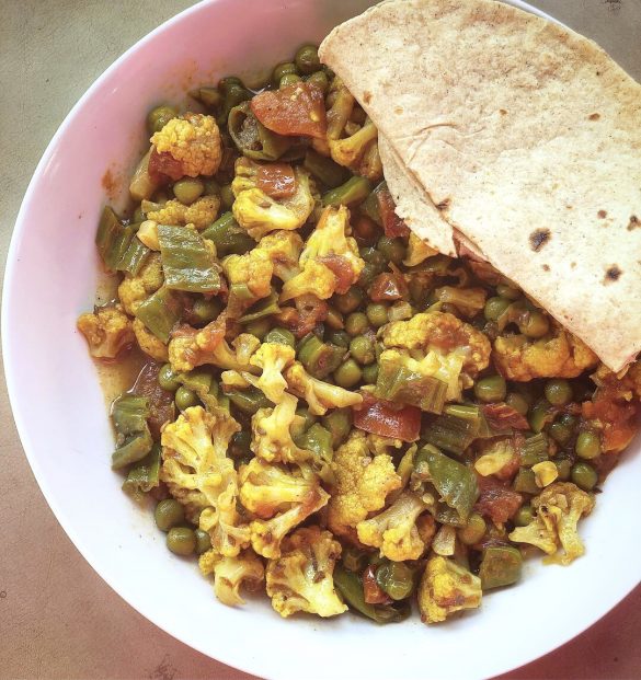 Cauliflower Shishito Masala