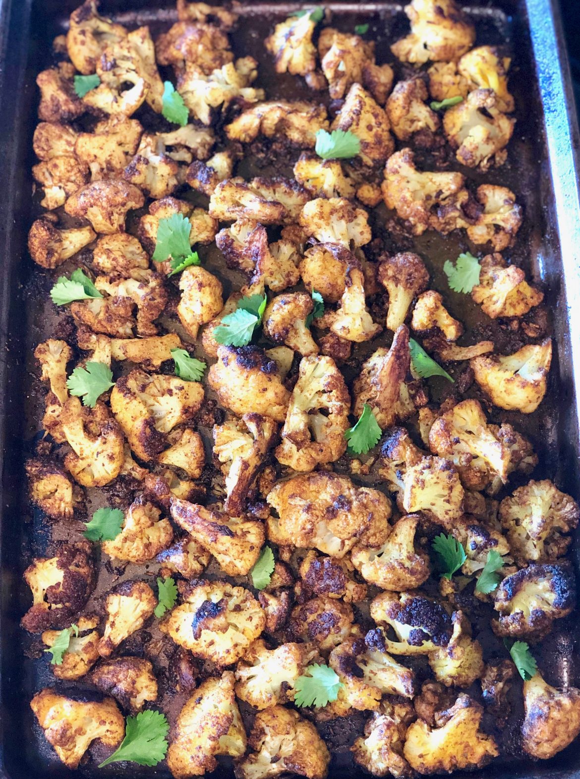 Spice Crusted Roasted Cauliflower
