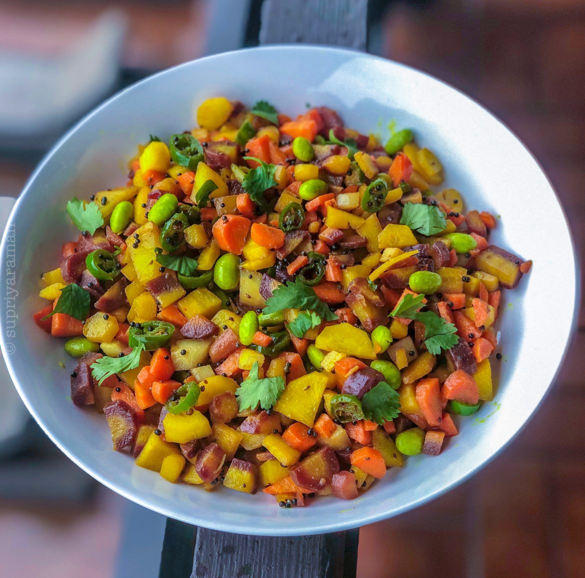 Tamilnadu style Carrot Fry/Kari