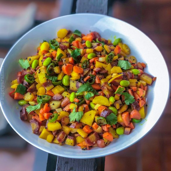 Tamilnadu style Carrot Fry/Kari