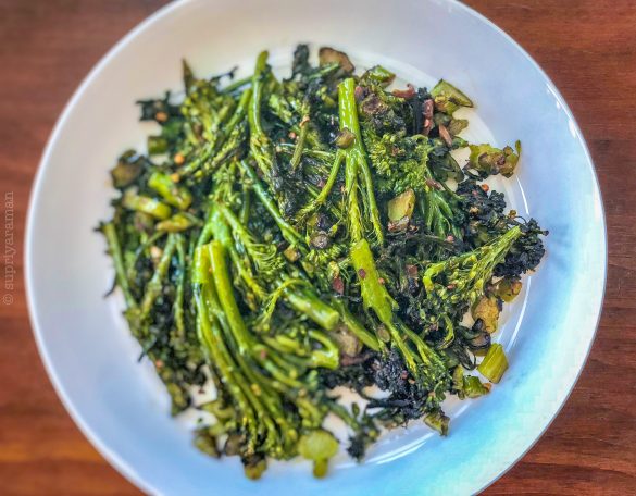 Broccolini Garlic Stir-Fry