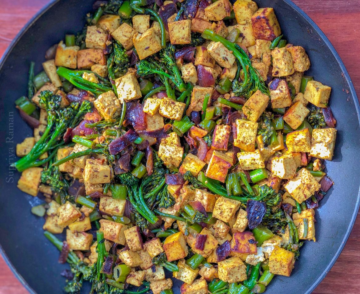 One-Pan Tofu and Broccolini Stir-Fry