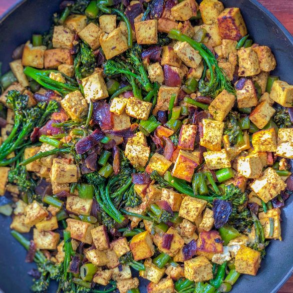 One-Pan Tofu and Broccolini Stir-Fry