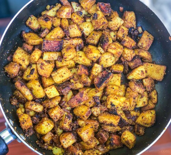 South Indian Spiced Sweet Potatoes