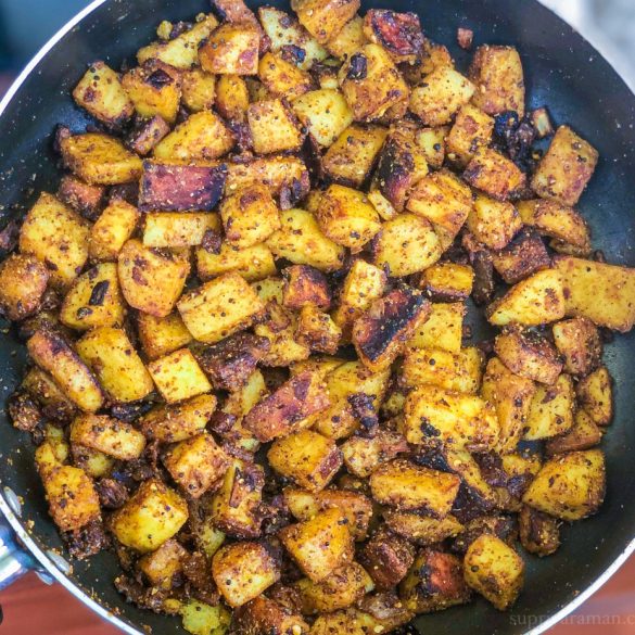 South Indian Spiced Sweet Potatoes