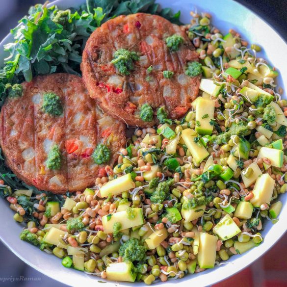 Sprouts & Green Mango Salad