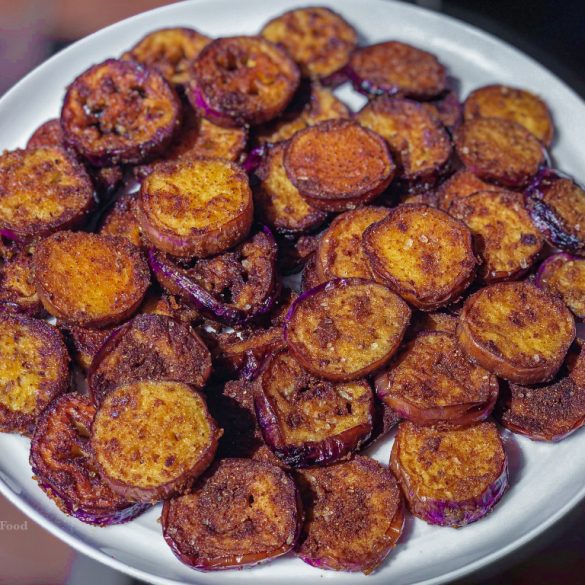 Spice Crusted Eggplant