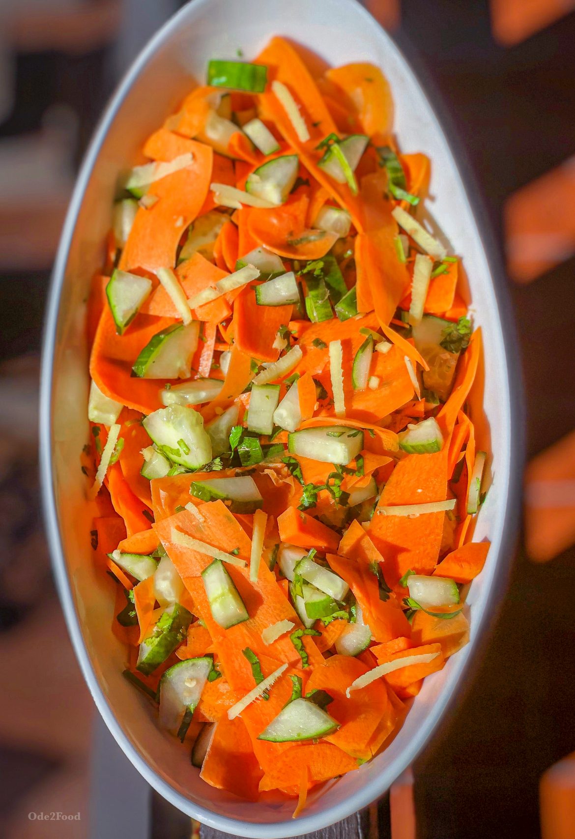 Carrot Salad w/pickled Ginger
