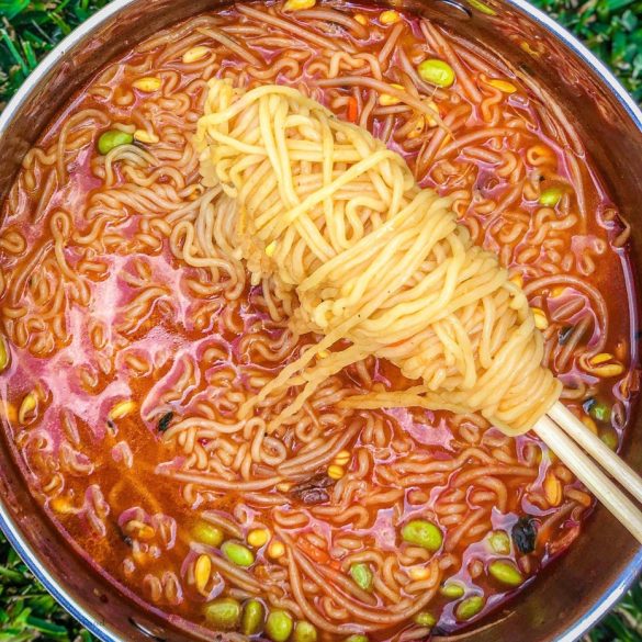 Spicy Korean style Ramen Noodles