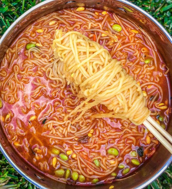 Spicy Korean style Ramen Noodles