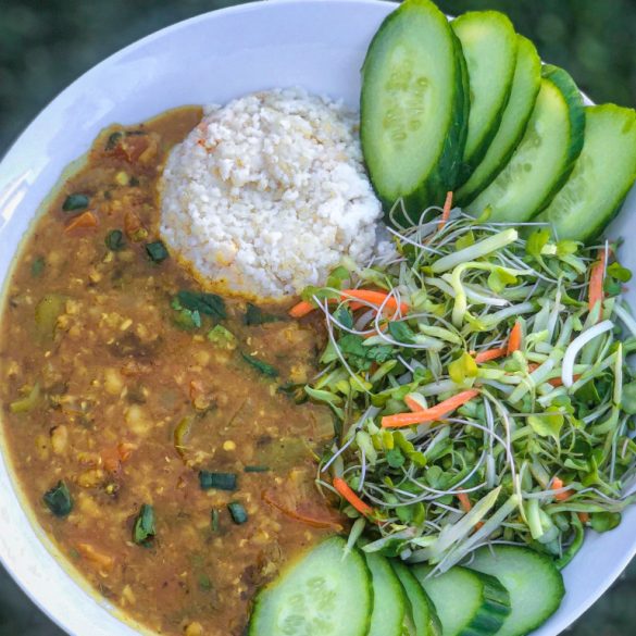 Methi & Lemon Spiced Dal (IP recipe)