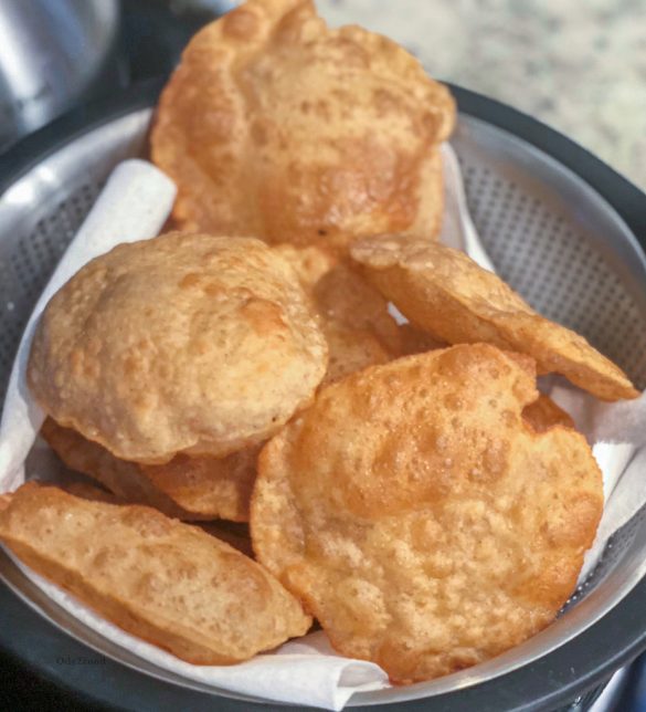 Poori (Indian Fried bread)