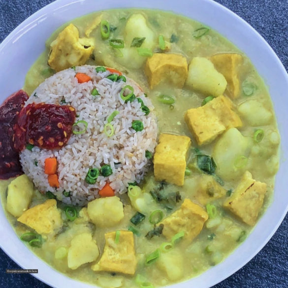 Tofu & Potato Yellow curry