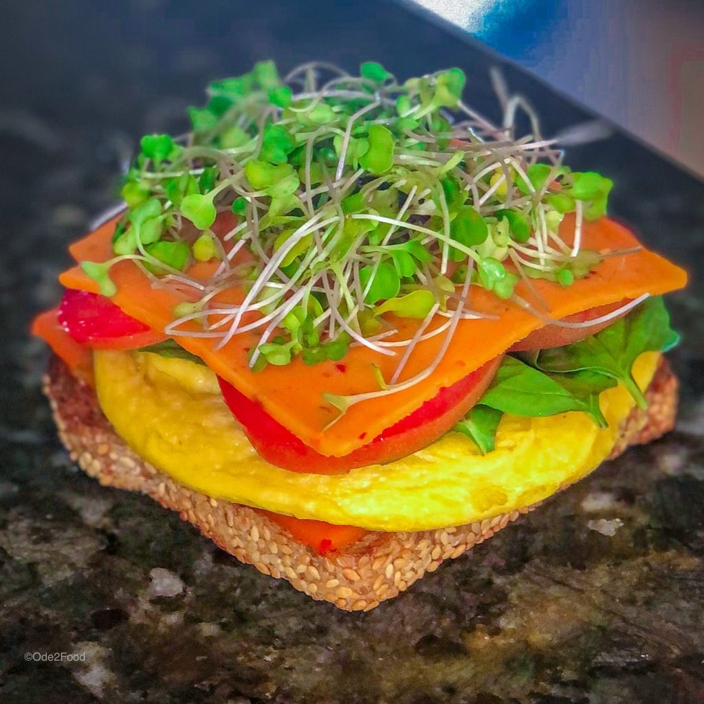 vegan breakfast sandwich