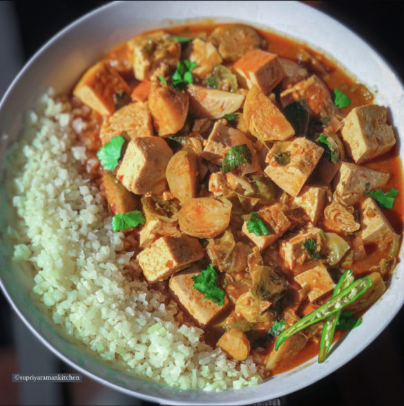 vegan coconut curry