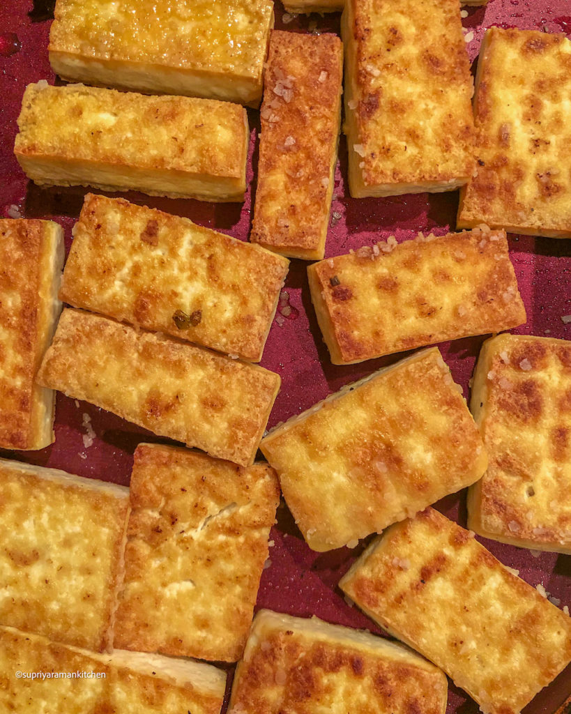 crispy tofu