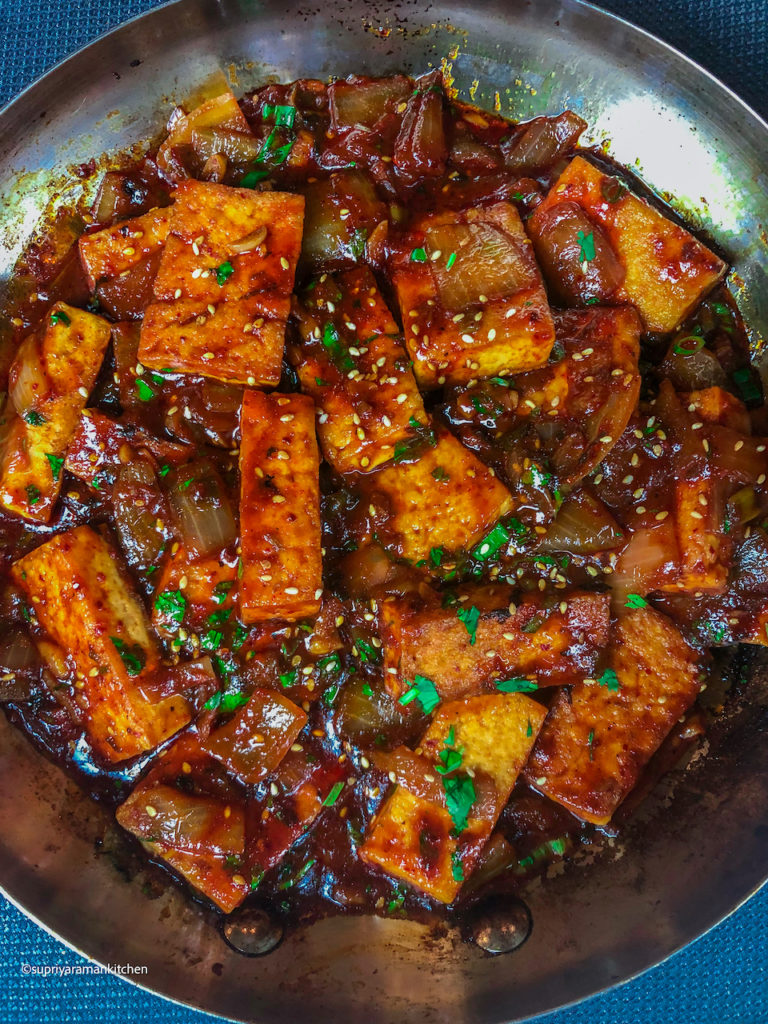 crispy tofu