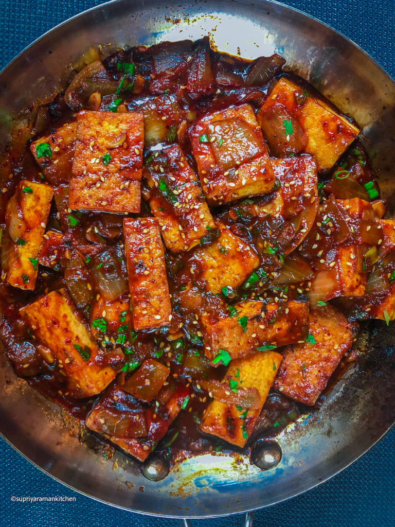 crispy tofu