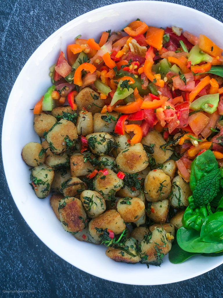 easy vegan bowl