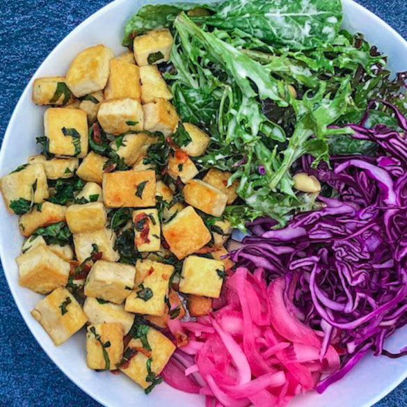 Garlic and Herb Tofu