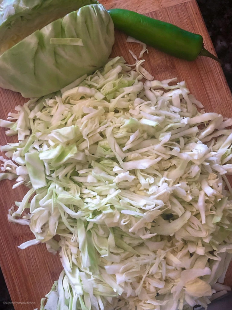 cabbage pakora