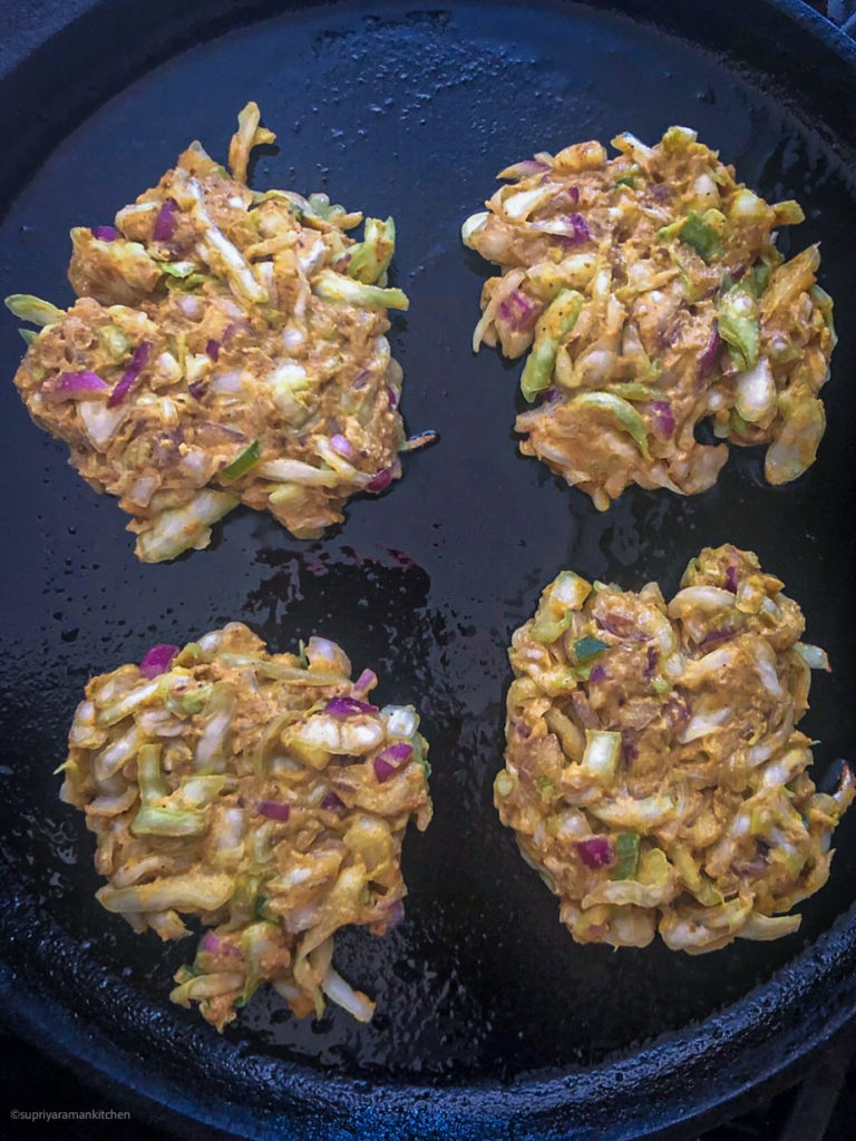 cabbage pakora