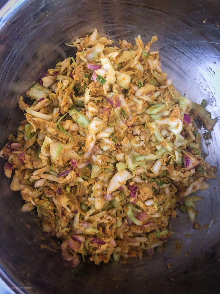 cabbage pakora