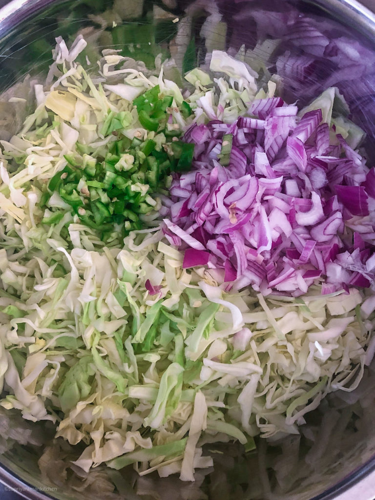 cabbage pakora