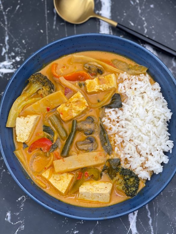 vegan red curry