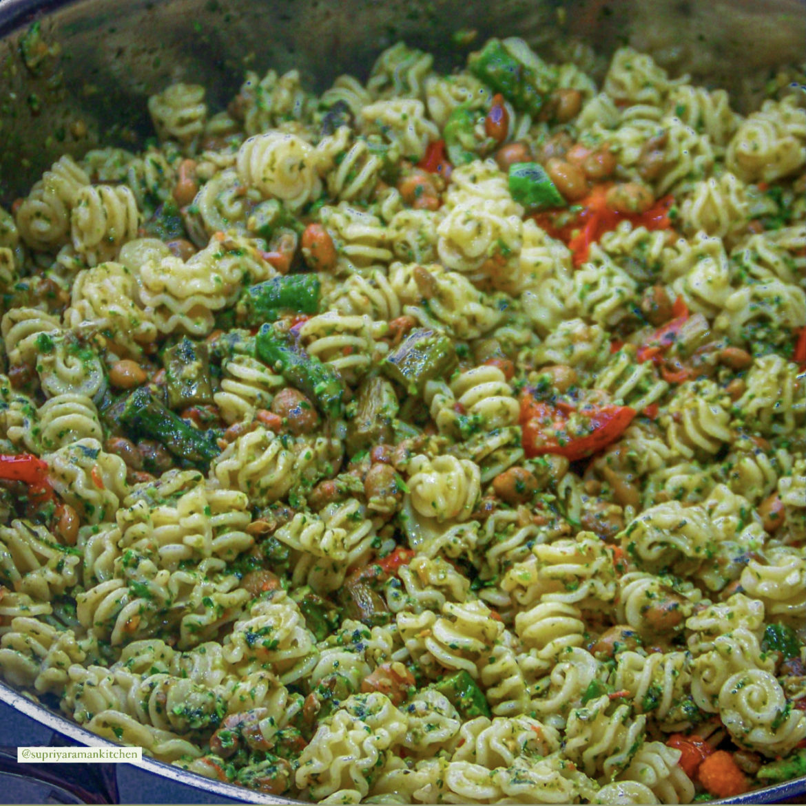 Refreshing Summer Pasta With Mint Pesto Supriya Raman